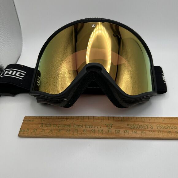 Electric Kleveland Goggles Black Tape Brose/Gold Chrome - Picture 7 of 11